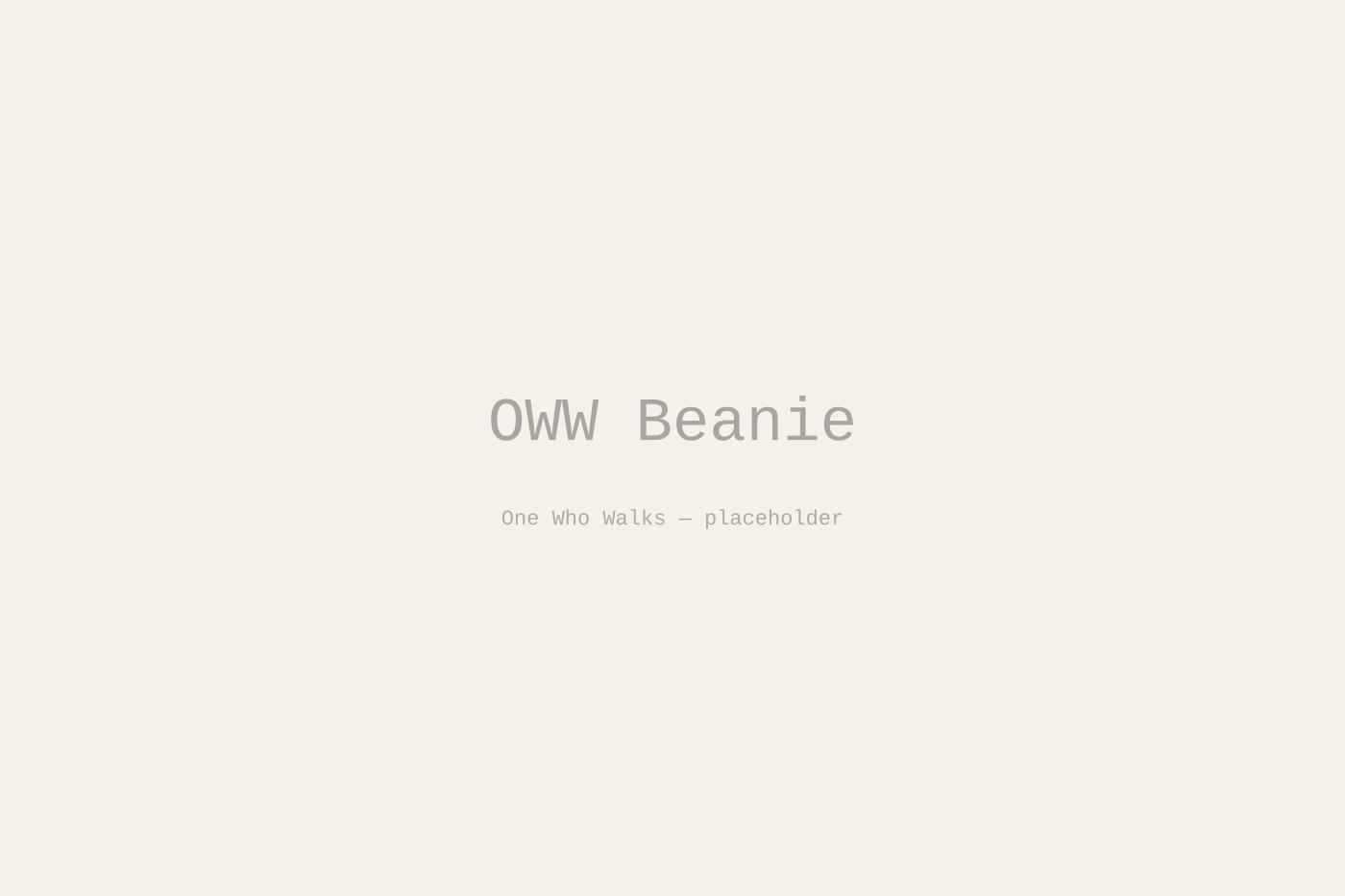 OWW Beanie